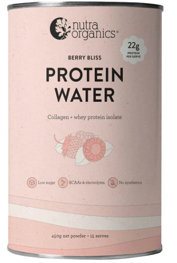 Nutra Organics  Protein Water - Berry Bliss 450G